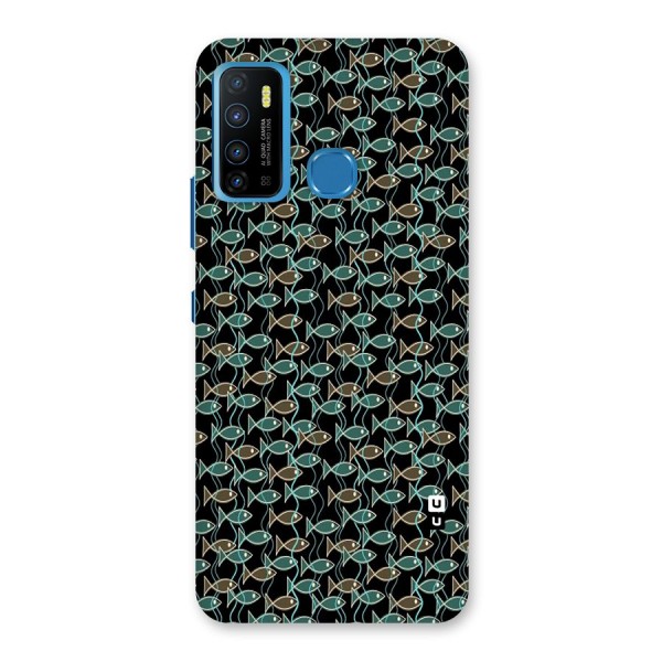 Animated Fishes Art Pattern Back Case for Infinix Hot 9