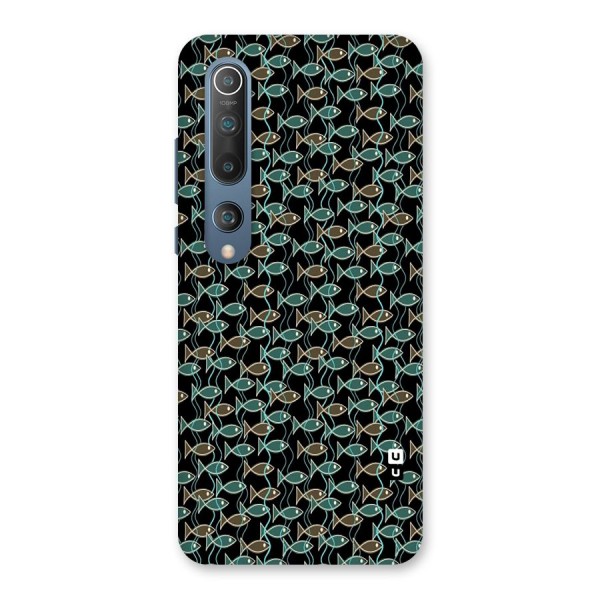 Animated Fishes Art Pattern Back Case for Mi 10