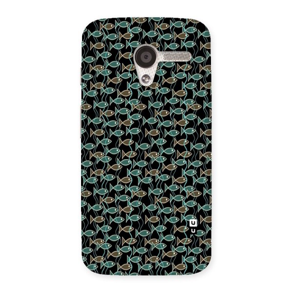 Animated Fishes Art Pattern Back Case for Moto X