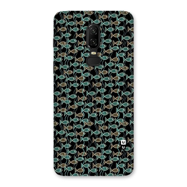 Animated Fishes Art Pattern Back Case for OnePlus 6