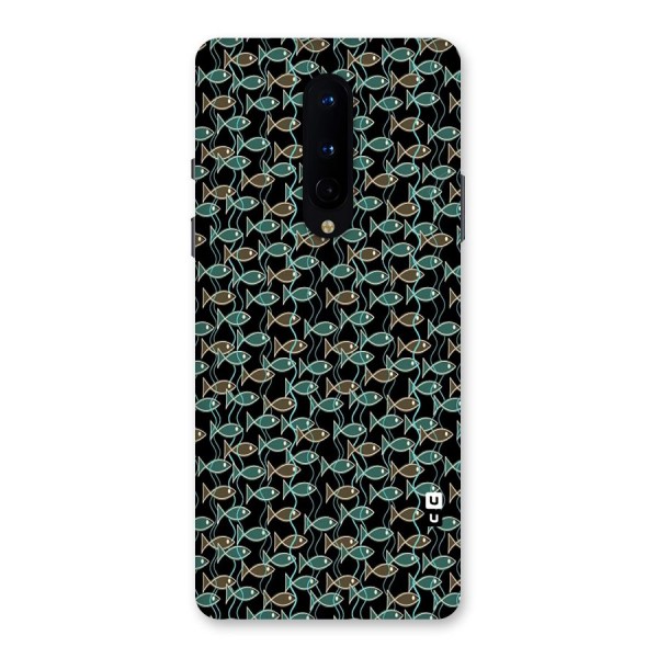 Animated Fishes Art Pattern Back Case for OnePlus 8