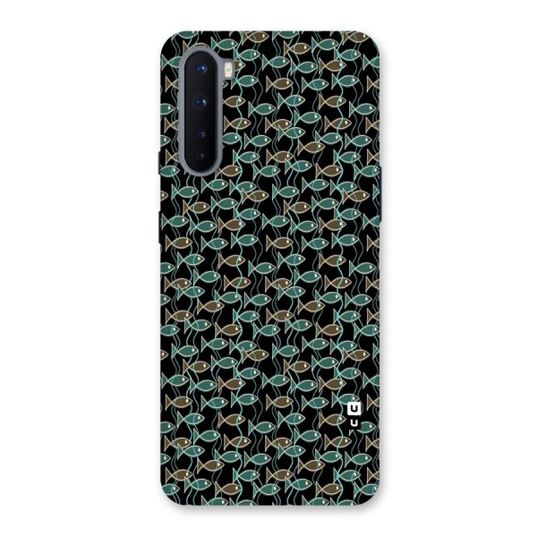 Animated Fishes Art Pattern Back Case for OnePlus Nord