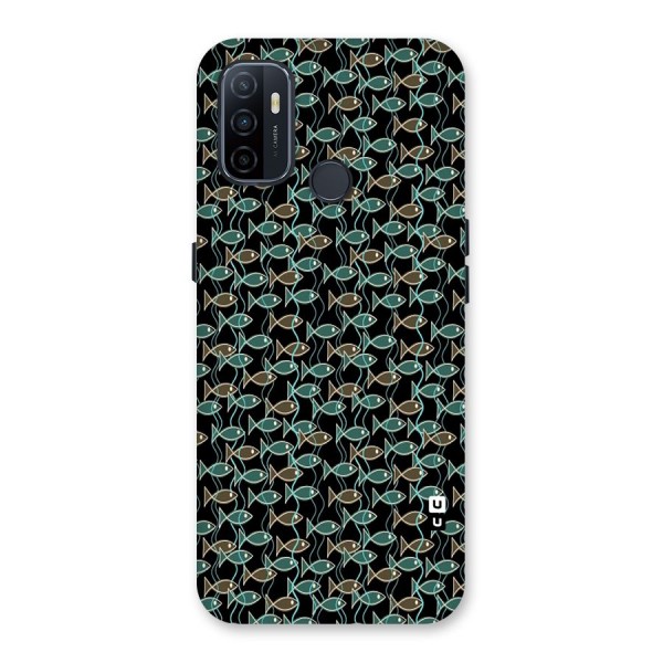 Animated Fishes Art Pattern Back Case for Oppo A33 (2020)