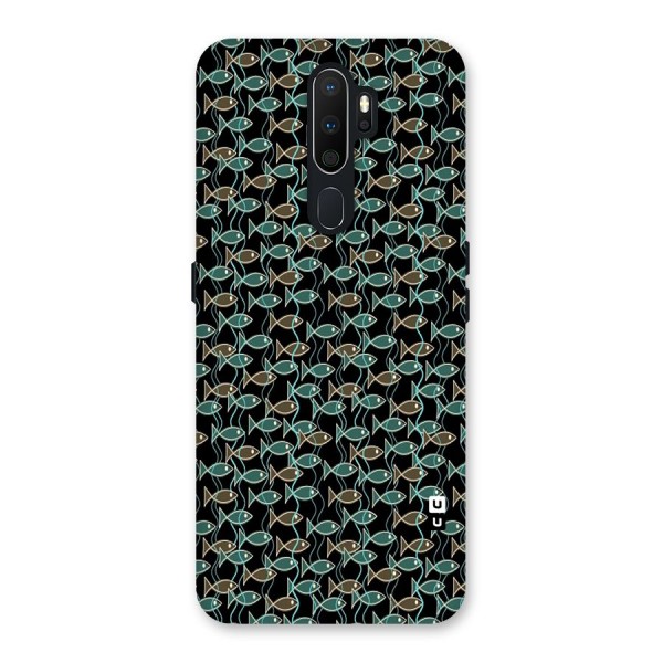 Animated Fishes Art Pattern Back Case for Oppo A5 (2020)