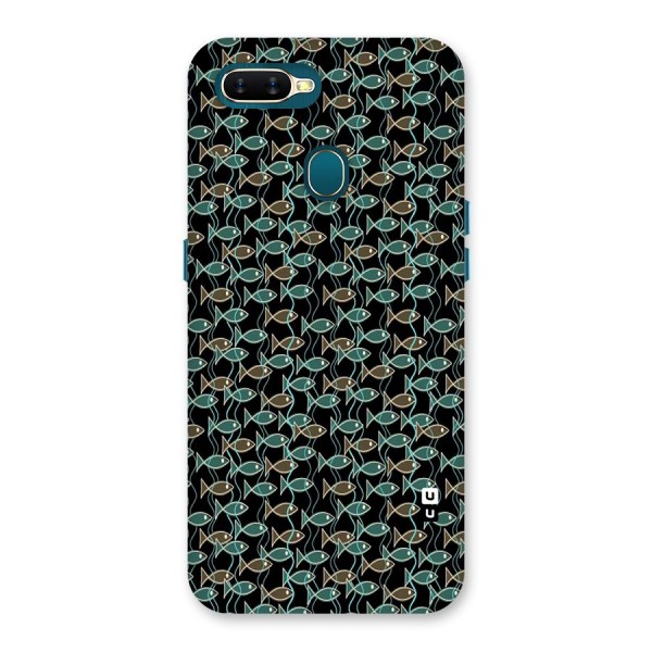 Animated Fishes Art Pattern Back Case for Oppo A7