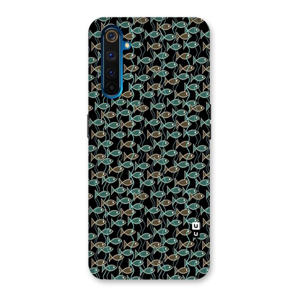 Animated Fishes Art Pattern Back Case for Realme 6 Pro