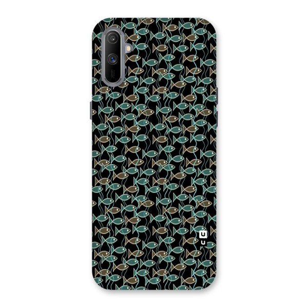 Animated Fishes Art Pattern Back Case for Realme C3