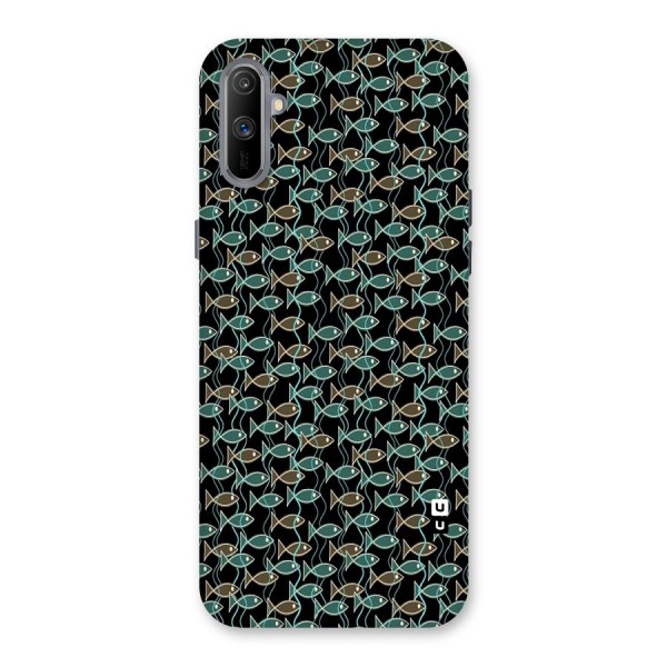 Animated Fishes Art Pattern Back Case for Realme C3