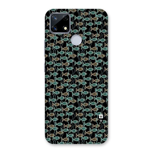 Animated Fishes Art Pattern Back Case for Realme Narzo 20