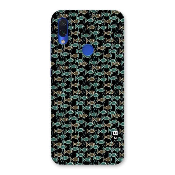 Animated Fishes Art Pattern Back Case for Redmi Note 7