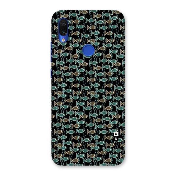 Animated Fishes Art Pattern Back Case for Redmi Note 7S