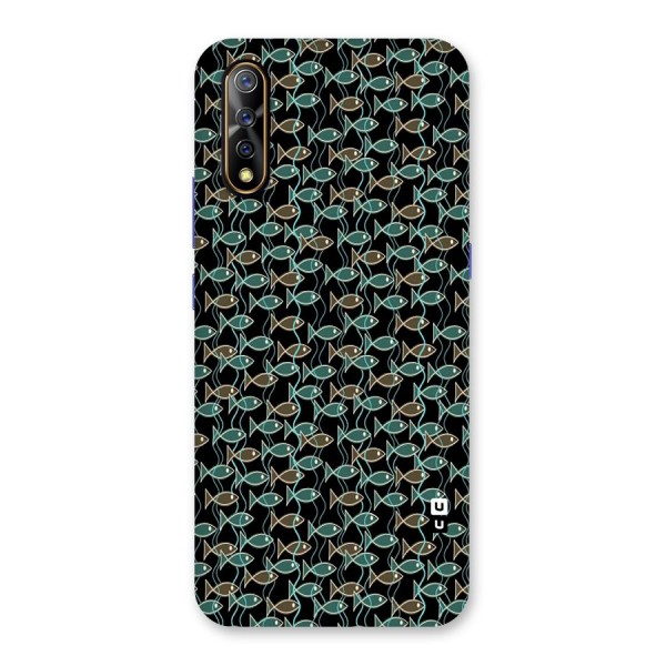 Animated Fishes Art Pattern Back Case for Vivo S1