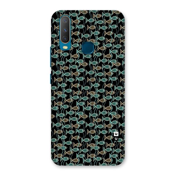 Animated Fishes Art Pattern Back Case for Vivo Y12