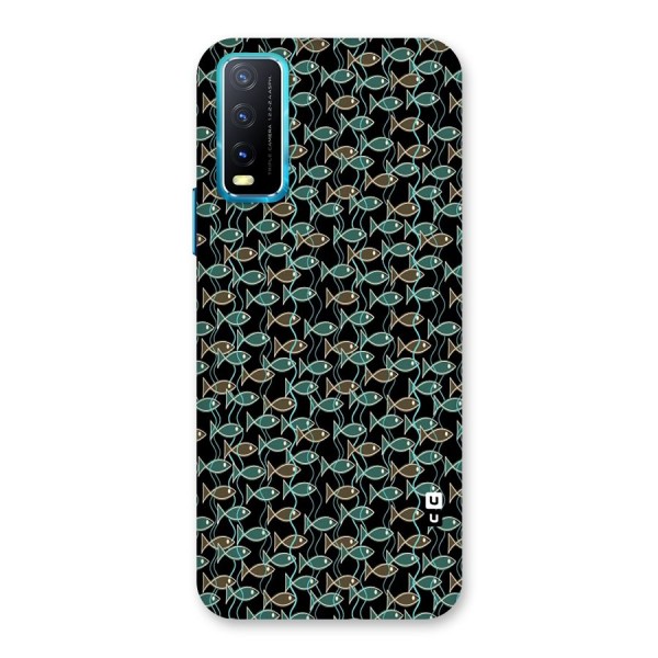 Animated Fishes Art Pattern Back Case for Vivo Y20