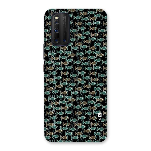 Animated Fishes Art Pattern Back Case for Vivo iQOO 3