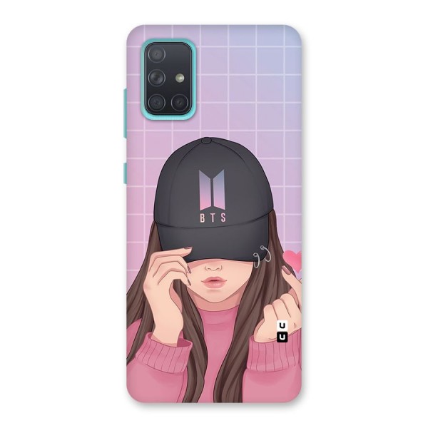Anime Beautiful BTS Girl Back Case for Galaxy A71