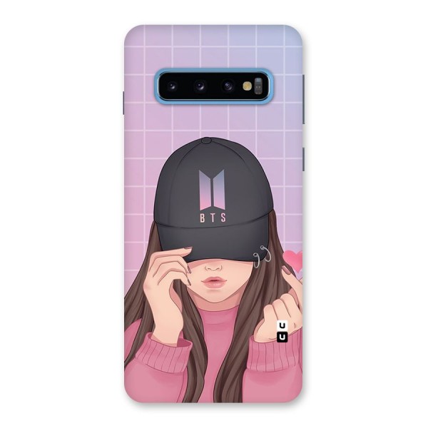 Anime Beautiful BTS Girl Back Case for Galaxy S10