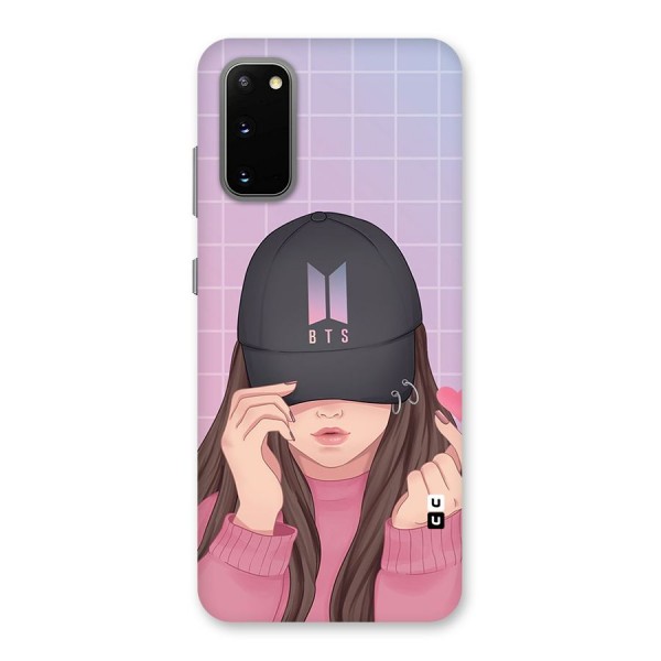 Anime Beautiful BTS Girl Back Case for Galaxy S20