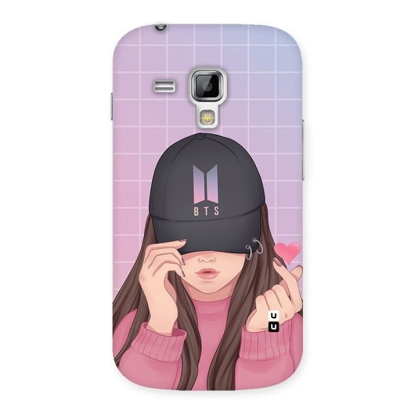 Anime Beautiful BTS Girl Back Case for Galaxy S Duos