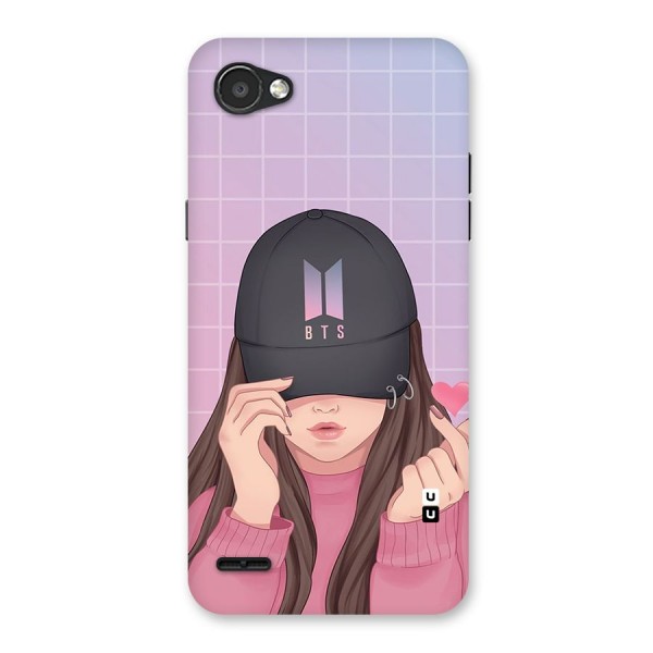 Anime Beautiful BTS Girl Back Case for LG Q6