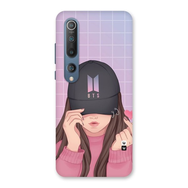 Anime Beautiful BTS Girl Back Case for Mi 10