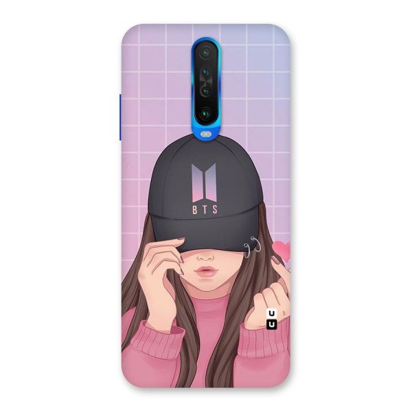 Anime Beautiful BTS Girl Back Case for Poco X2