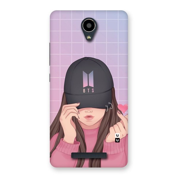 Anime Beautiful BTS Girl Back Case for Redmi Note 2