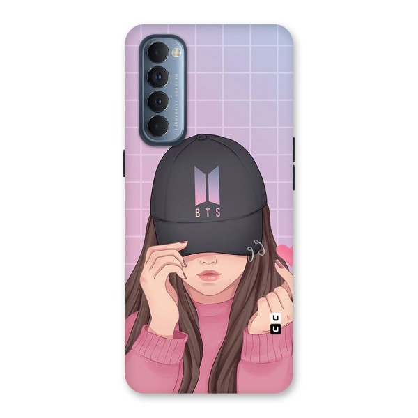 Anime Beautiful BTS Girl Back Case for Reno4 Pro