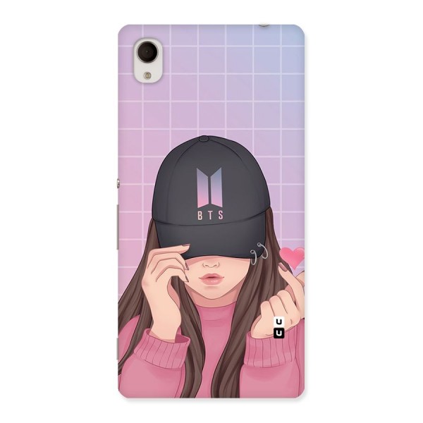 Anime Beautiful BTS Girl Back Case for Sony Xperia M4