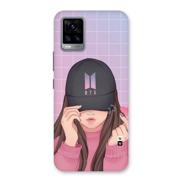 Anime Beautiful BTS Girl Back Case for Vivo V20