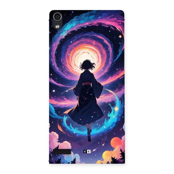 Anime Galaxy Girl Back Case for Ascend P6