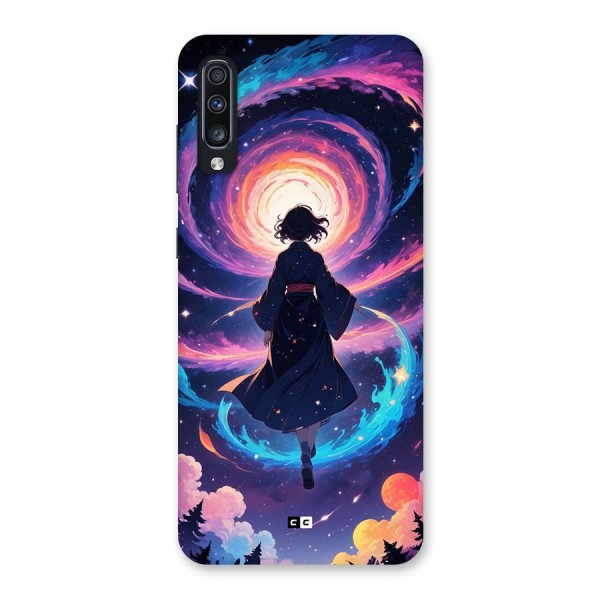 Anime Galaxy Girl Back Case for Galaxy A70