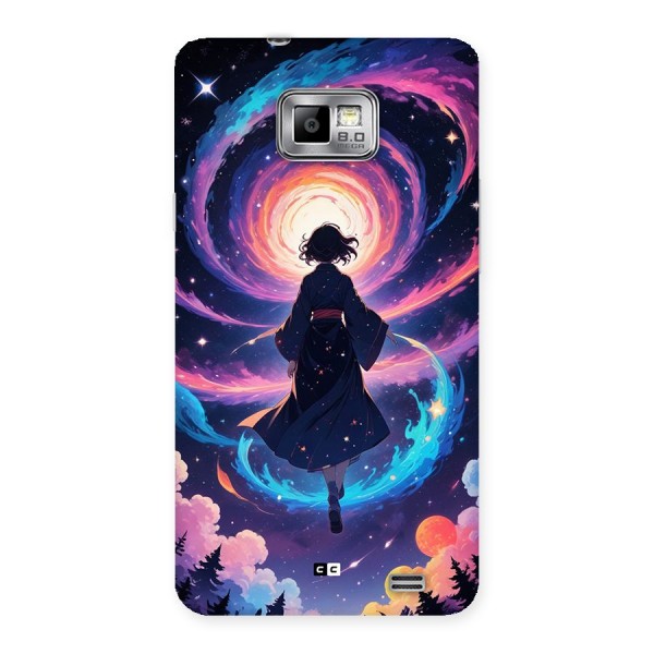 Anime Galaxy Girl Back Case for Galaxy S2