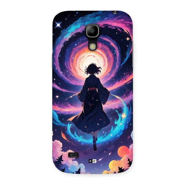 Anime Galaxy Girl Back Case for Galaxy S4 Mini