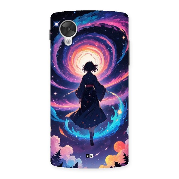 Anime Galaxy Girl Back Case for Google Nexus 5
