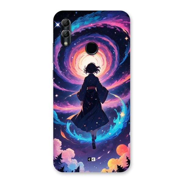 Anime Galaxy Girl Back Case for Honor 10 Lite