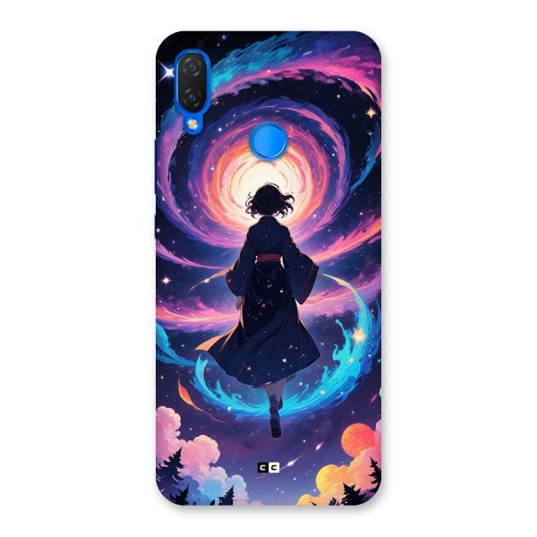 Anime Galaxy Girl Back Case for Huawei P Smart Plus