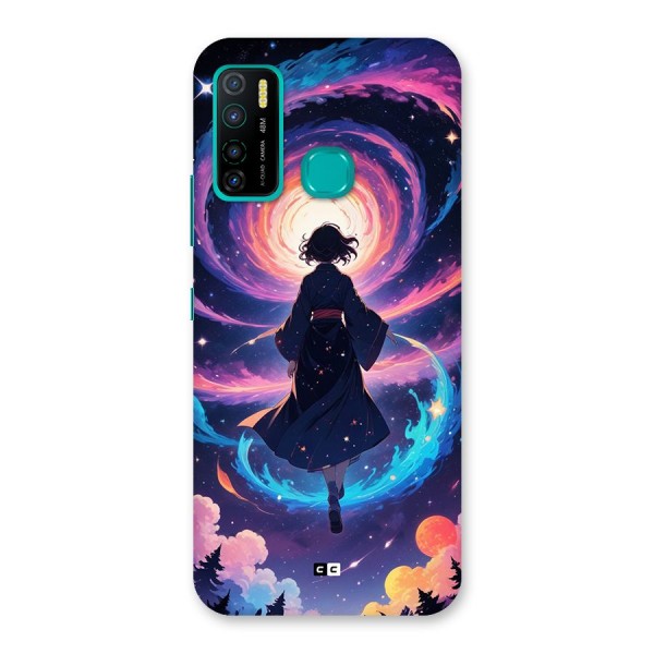 Anime Galaxy Girl Back Case for Infinix Hot 9 Pro