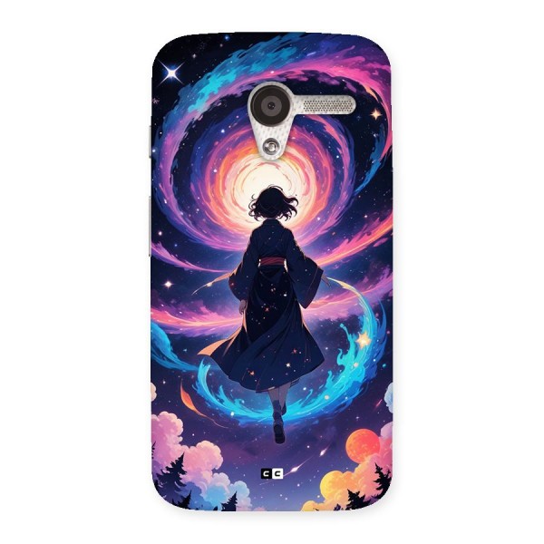 Anime Galaxy Girl Back Case for Moto X