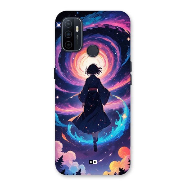 Anime Galaxy Girl Back Case for Oppo A32