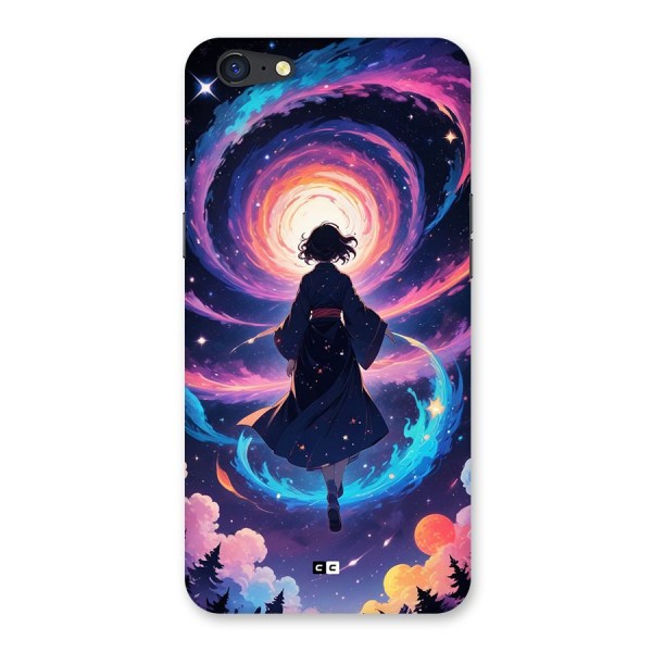 Anime Galaxy Girl Back Case for Oppo A71