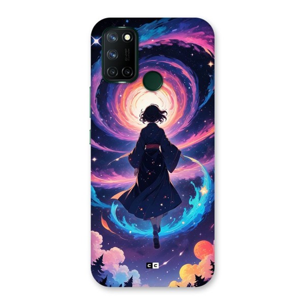 Anime Galaxy Girl Back Case for Realme C17