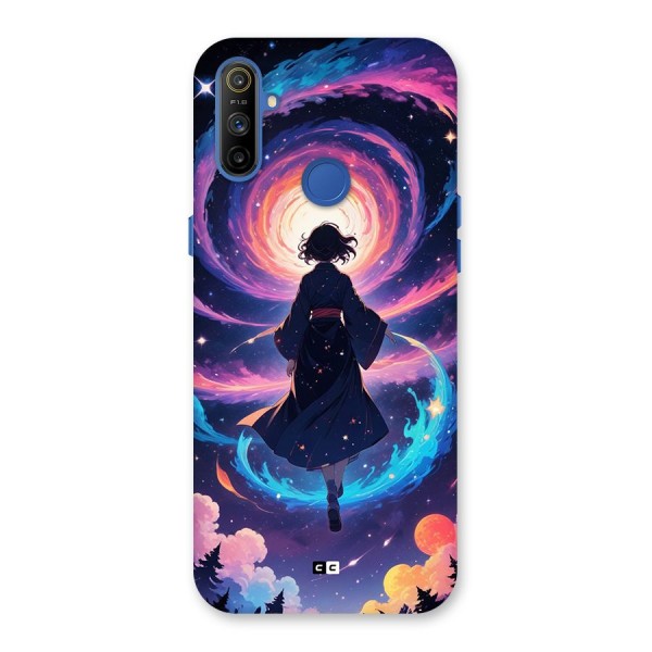 Anime Galaxy Girl Back Case for Realme Narzo 10A
