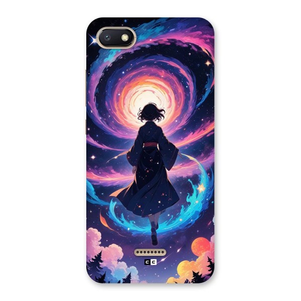 Anime Galaxy Girl Back Case for Redmi 6A