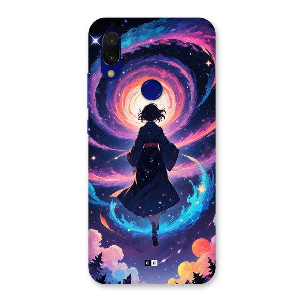 Anime Galaxy Girl Back Case for Redmi 7