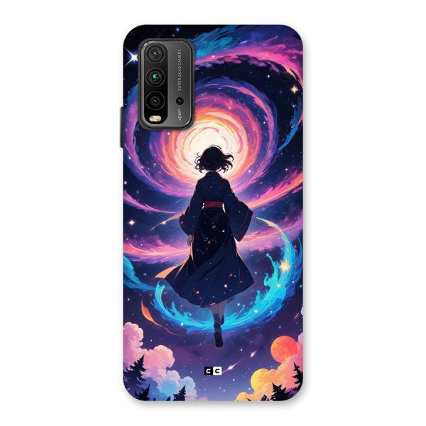 Anime Galaxy Girl Back Case for Redmi 9 Power