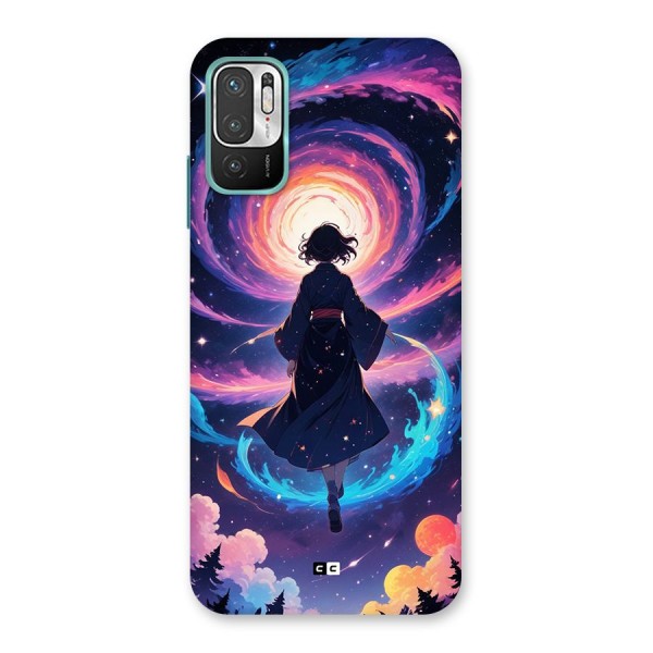 Anime Galaxy Girl Back Case for Redmi Note 10T 5G