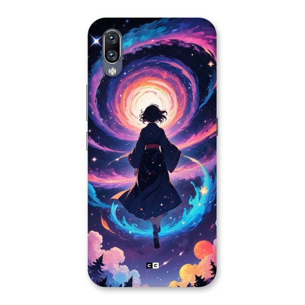 Anime Galaxy Girl Back Case for Vivo NEX