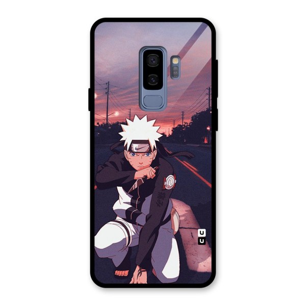 Anime Naruto Aesthetic Glass Back Case for Galaxy S9 Plus