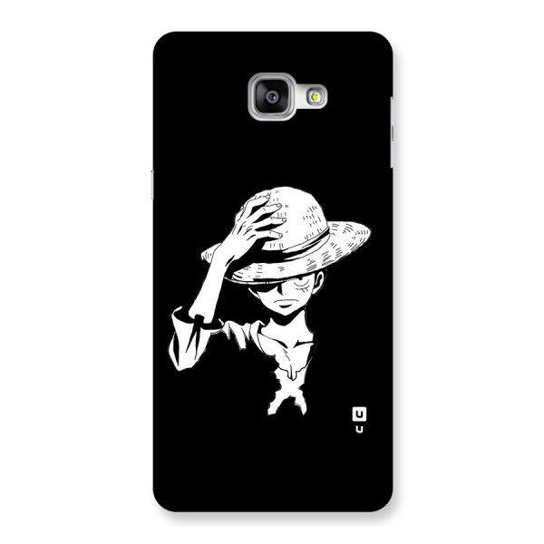 Anime One Piece Luffy Silhouette Back Case for Galaxy A9